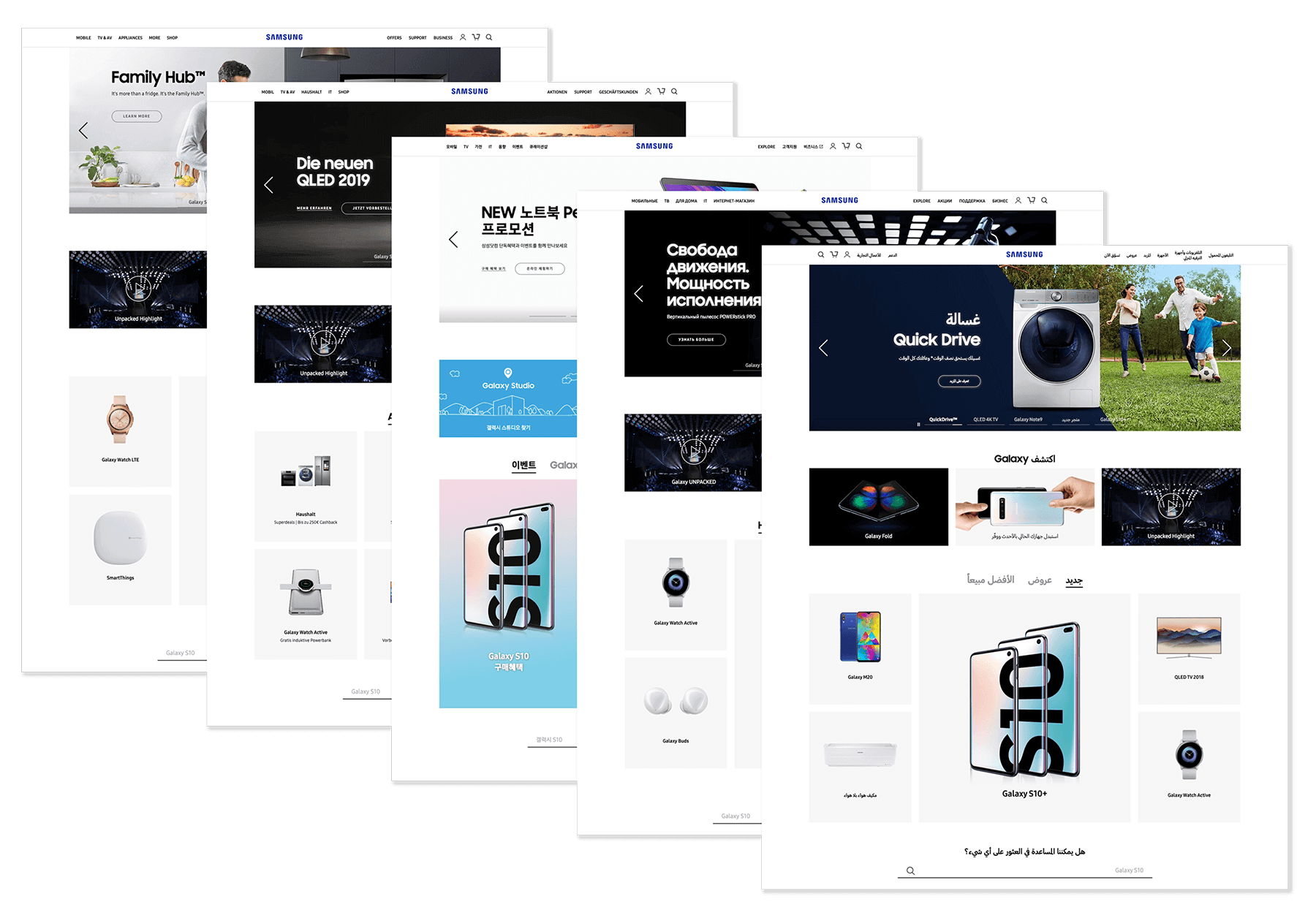 Samsung&rsquo;s global ecommerce platform adapts to regional markets